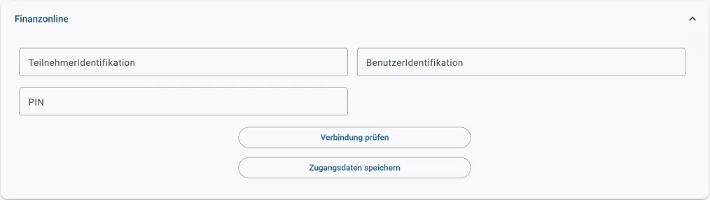 Finanzonline Anage Maske