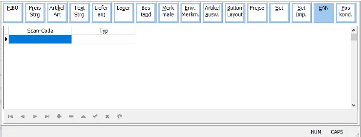 Scancode Anlage Maske