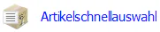 Artikelschnellauswahl Menüpunkt