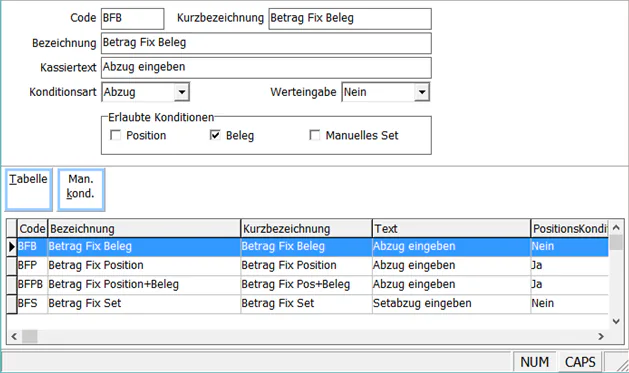 ManKonditionsschlüssel Maske