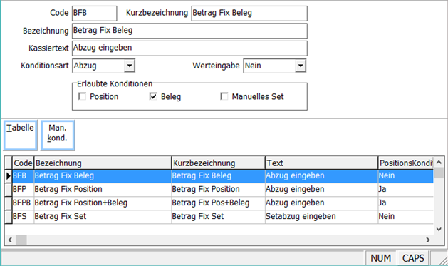 ManKonditionsschlüssel Maske