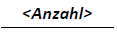 Anzahl Symbol