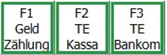Mögliche TE Buttons
