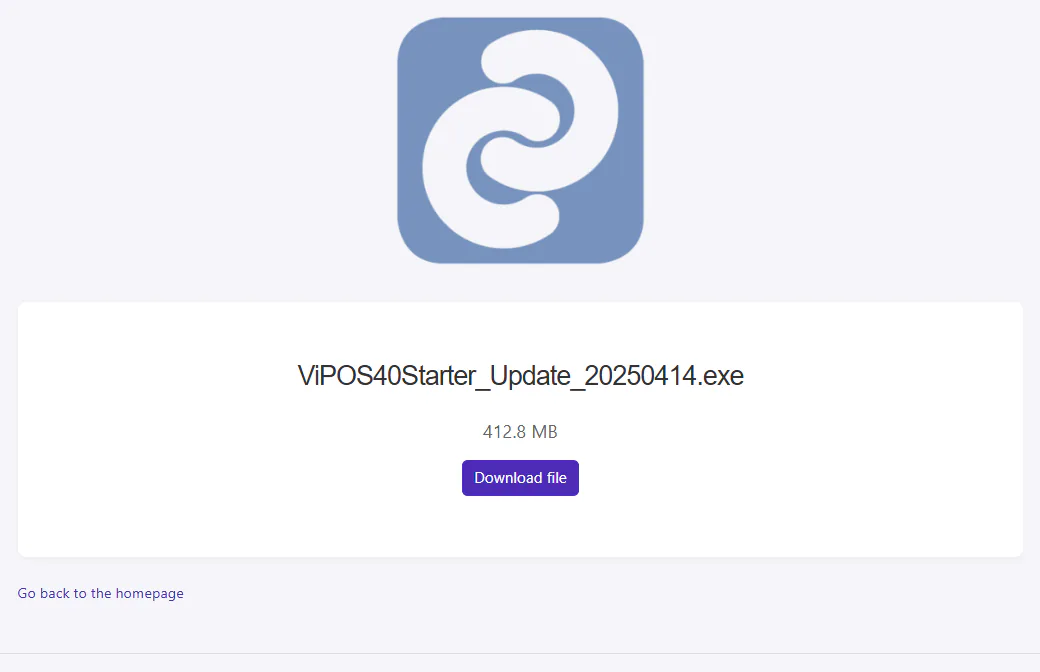 Downloadname und Button