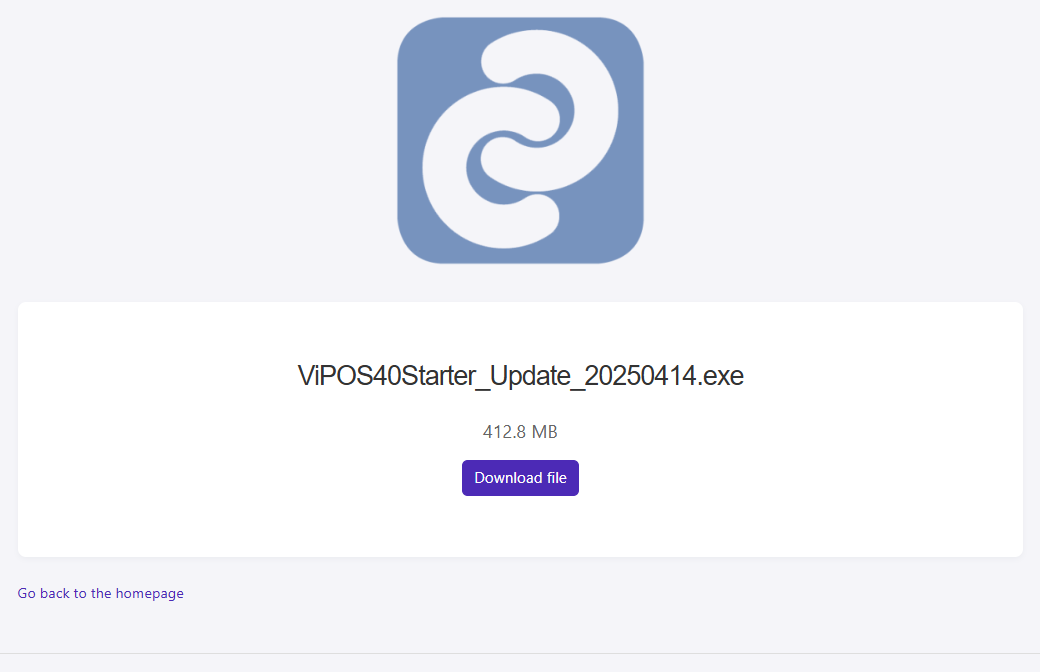 Downloadname und Button